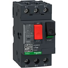 Disjuntores-motor magnetotérmicos gv2me 0,16/0,25a