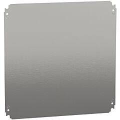 Placa de montaje de acero galvanizado. dimensiones  500x500