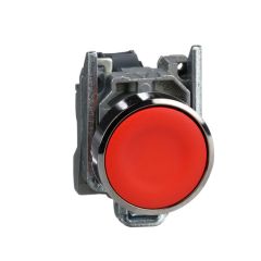 Harmony xb4 - pulsadores rasante nc rojo