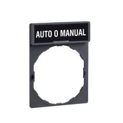 Harmony xb4 - porta etiqueta c/etiqueta  auto-o-man