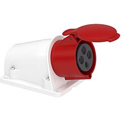 Toma de pared pk patrika fast 32 a ip44 380 v 3p+t 50-60 hz