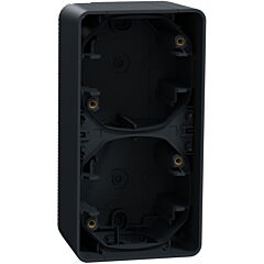 Mureva styl caja doble superficie vertical ip55 gris