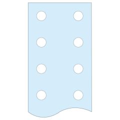 Linergy tb barra cu perf. pe 25x5mm