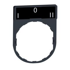 Porta etiqueta c/etiqueta  i-o-ii