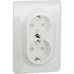 New unica schuko doble polar