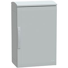 Armario de poliéster, panelset plat, con tejadillo ventilado750x500x320 ip44.