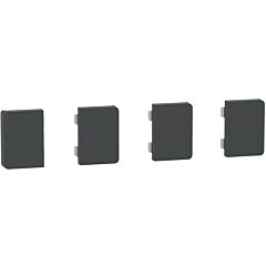 Tapas pulsador knx 4 elementos antracita