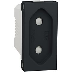 New unica base 2p 10a 1 mod. antracita