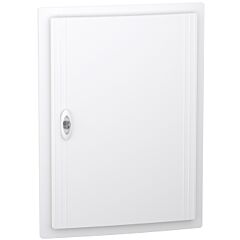 Envolvente modular, prismaset xs, 3 filas 18 módulos , empotrar, puerta blanca