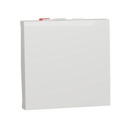 New unica conmutador 2 mod blanco polar
