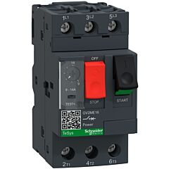 Disyuntor de motor magnetotérmico gv2me - 9/14a