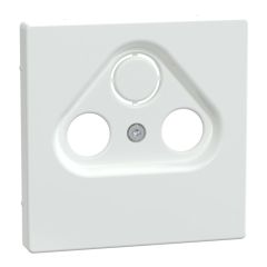 D-life caratula para toma r-tv/sat color blanco artico