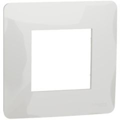 New unica studio - marco 1 elemento - blanco polar