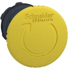 Cabeza seta 40mm. emergencia amarillo