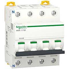 Interruptor magnetotérmico; acti9 ik60n; 3p+n; 16 a; curva c; 6000 a