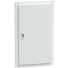 Envolvente modular, prismaset xs, 3 filas 13 módulos , empotrar, puerta blanca