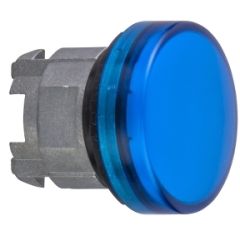Cabeza piloto luminoso ba9s azul
