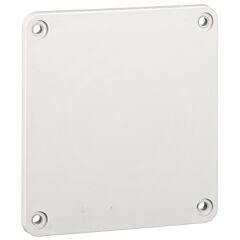 Placa para compartimento 90 x 100 mm para tomadas 65 x 65 mm/75 x 75 mm