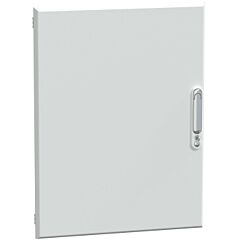 Puerta plena, prismaset g, ip30, 600mm (an.) x 780mm (alt.), 15 módulos, blanca, ral 9003