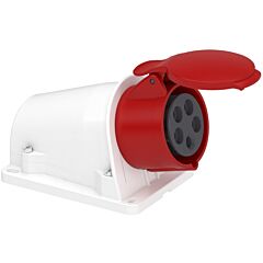 Base mural pequeña; pratika; 3p+n+t; 16 a; ip44; 380 - 415 v