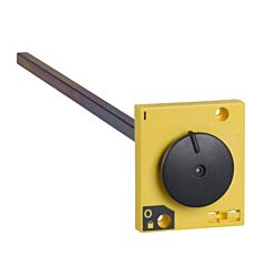 Comando rotativo lateral prolongado - manípulo vermelho - para ins250/inv100-250