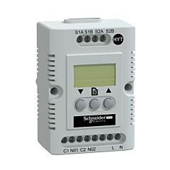 Climasys cc - higrostato electrónico - 200...240 v - temp -40...80°c - hr 20...80%%