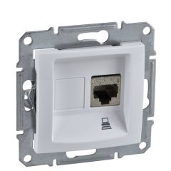 Toma rj45 categoría 6 utp blanco