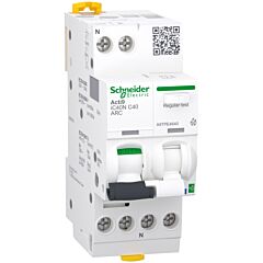 Interruptor automático con arco eléctrico, acti9 ic40n arc, 1pn, 40a, c, 10ka