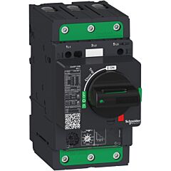 Disyuntor de motor, tesys gv4, 3p, 115 a, icu 25 ka, termomagnético, terminales de everlink