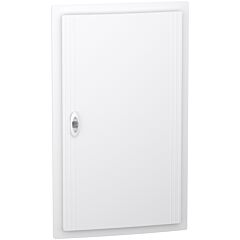Envolvente modular, prismaset xs, 18 módulos 4 filas, empotrar, pladur, puerta blanca