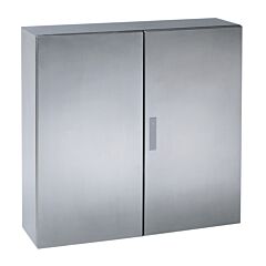 Panelset s3x armario mural de acero inoxidable 304l, acabado scotch brite®, h1000xw1000xd300 mm.