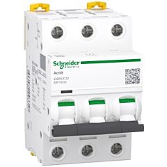 Interruptor magnetotérmico; acti9 ic60n; 3p; 32 a; curva c; 6000 a/10 ka