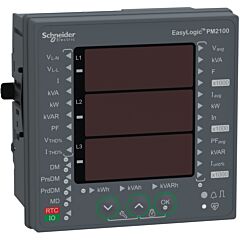 Easylogic pm2130, medidor de potencia y energía, hasta 31h, led, rs485, clase 0.5s