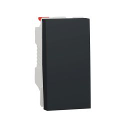 New unica conmutador 1 mod antracita