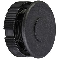 Pushbuttons, switches, pilot lights - negro tapón ciego para la estación de control o estación de control colgante