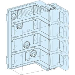 Bloque de conexión, linergy bw, para nsx/cvs/ins/inv 250a, 4p