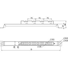 Soporte de configuración spacial sf - 600mm