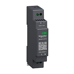 Fuente de alimentación regulada, 100-240v ac, 12v 1 a, monofásica, modular