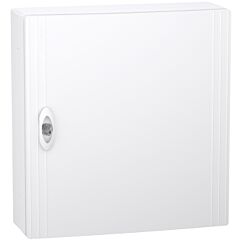 Envolvente modular, prismaset xs, 2 filas 18 módulos , superficie, puerta blanca