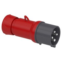 Pratika wander plug - straight - 32 a - 3p + e - 380...415 v ac - ip44