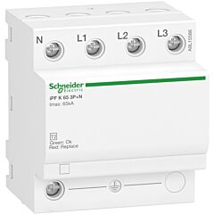 Limitador de sobretensiones transitorias tipo 2; acti9 ipf k; 3p+n; 65 ka; 340v