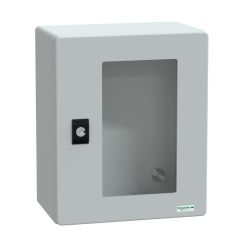 Thalassa plm - armario monoblo mural poliéster ip66 308x255x160mm puerta cristal