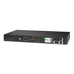 Rack ats, 230v, 16a, c20 in, (8) c13 (1) c19 out