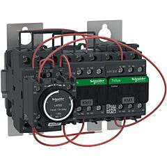Tesys d - star delta starter - 3 x 3p (3 no) - 18 a - 24 v ac coil