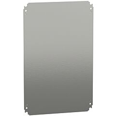 Placa de montaje de acero galvanizado. dimensiones  600x400