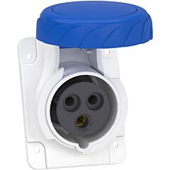 Toma embutir angulada 16a 2pt 220v ip67