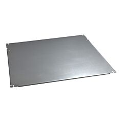 Plain mounting plate for control desk w600mm - h847xw500mm