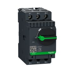 Disjuntor-motor magnético gv2l 2,5a 50ka