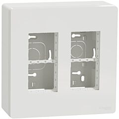 New unica system+ - puesto de trabajo - 2 columnas - superficie - polar