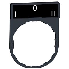 Porta etiqueta c/etiqueta  i-o-ii